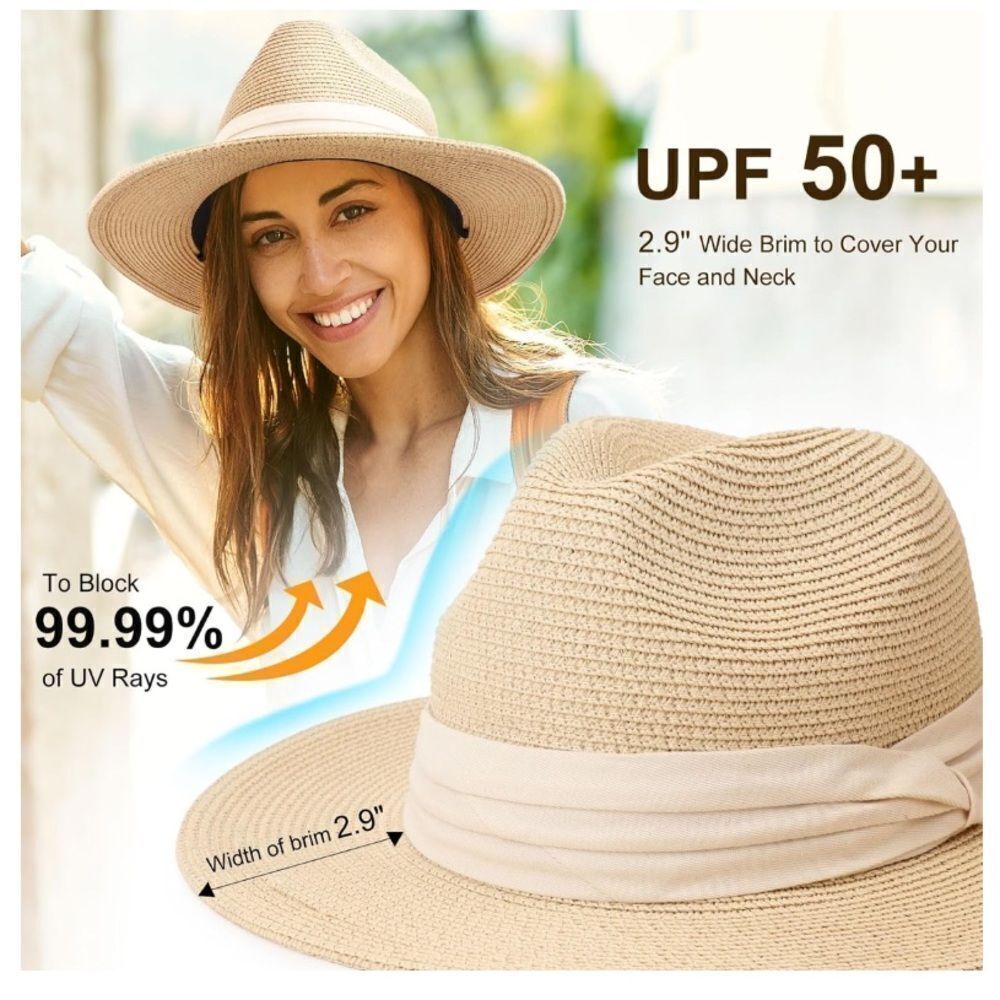 Panama beach sun hat - Picture 5 of 5
